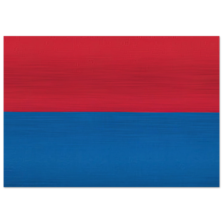 Untitled - Color Field Painting - Blinky Palermo Brushed Aluminum Print - 70x100 cm / 28x40 inches | Blinky Palermo Aluminum Print | Blinky Palermo Prints