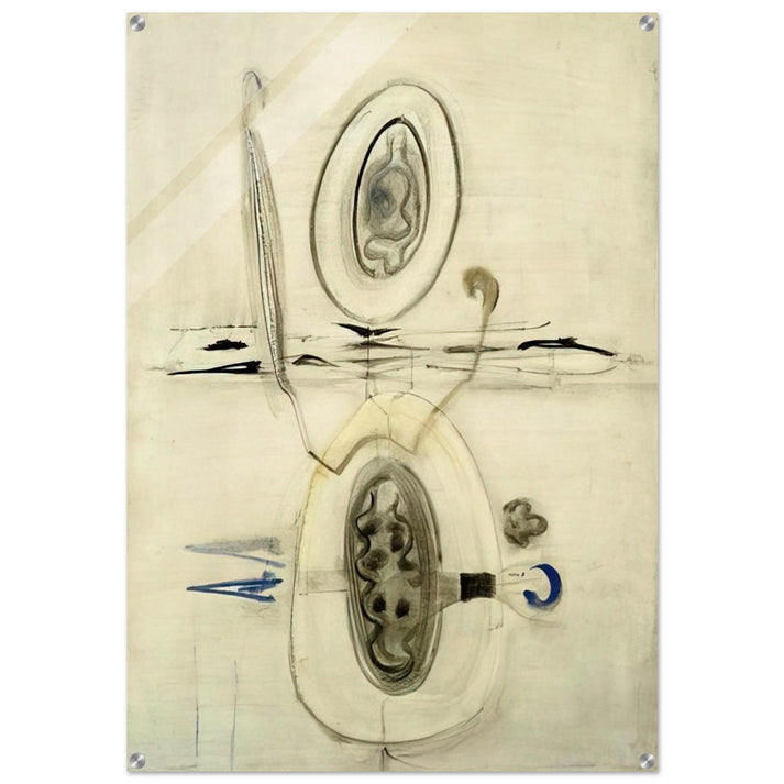 Untitled - 1940 - Mark Rothko Acrylic Print - 70x100 cm / 28x40″ inches | Mark Rothko Wall Art | Mark Rothko Prints