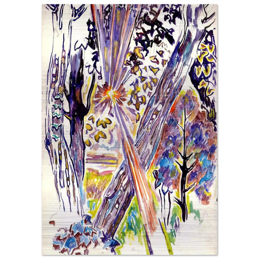 Walter Anderson - Walter Anderson Brushed Aluminum Print - 70x100 cm / 28x40 inches | Walter Anderson Aluminum Print | Walter Anderson Prints