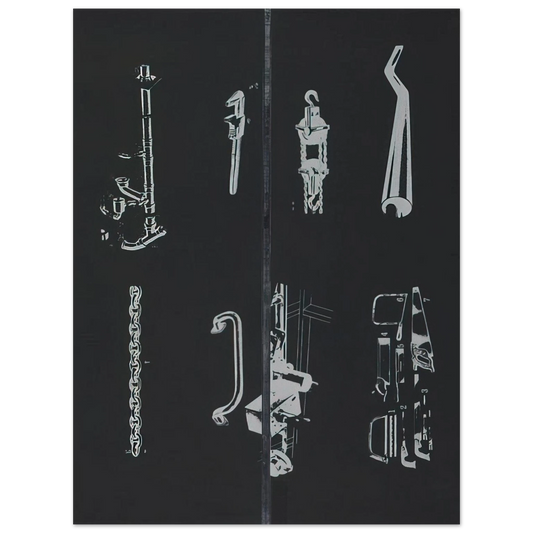 Jim Dine - TOOL BOX 1 1966 Fine Art Poster - Default Title