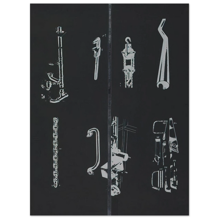 Jim Dine - TOOL BOX 1 1966  75x100 cm / 30x40inches Fine Art Poster