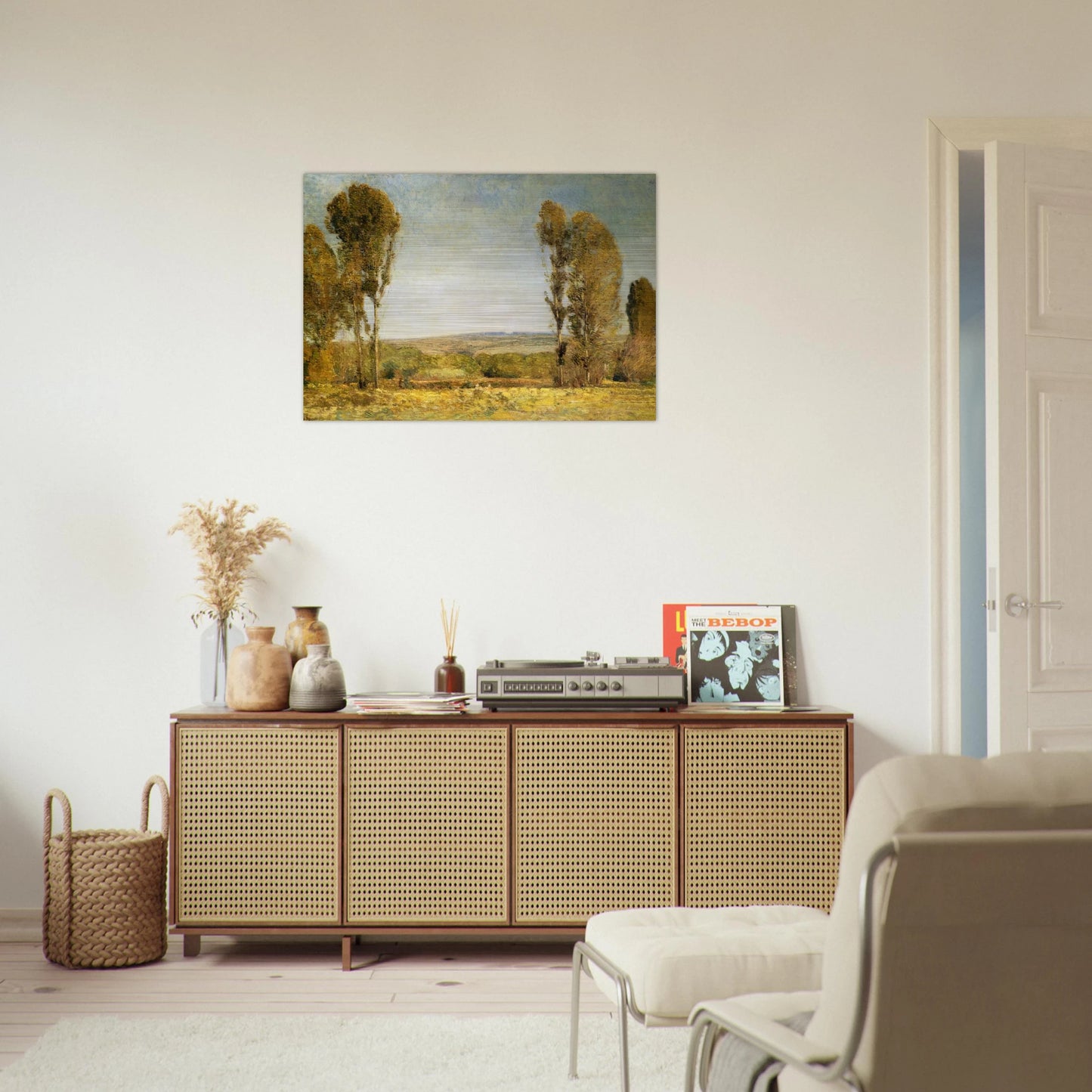Golden Afternoon - Childe Hassam Brushed Aluminum Print - 70x100 cm / 28x40 inches | Childe Hassam Aluminum Print | Childe Hassam Prints