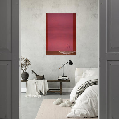Infinity field, Nemea Series #5 - 1973 - Theodoros Stamos Brushed Aluminum Print - 70x100 cm / 28x40 inches | Theodoros Stamos Aluminum Print | Theodoros Stamos Prints