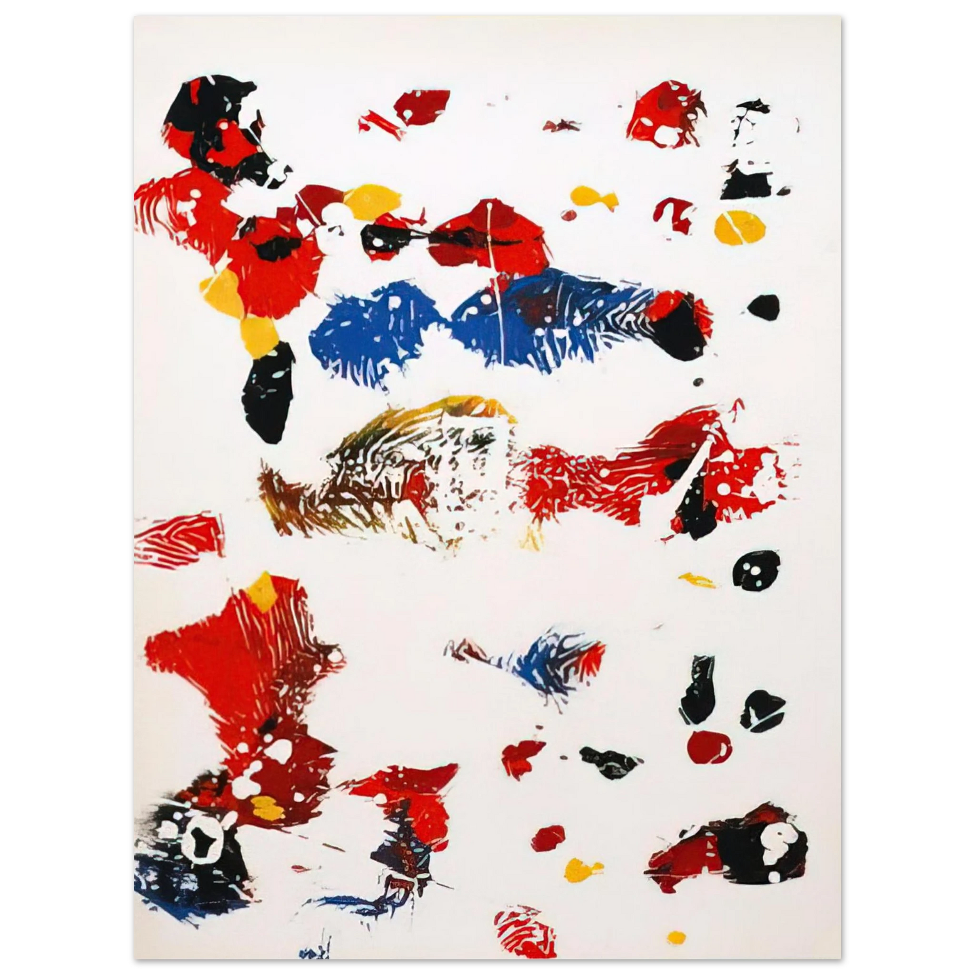 Sam Francis - Untitled  SF27S  Fine Art Poster - Default Title