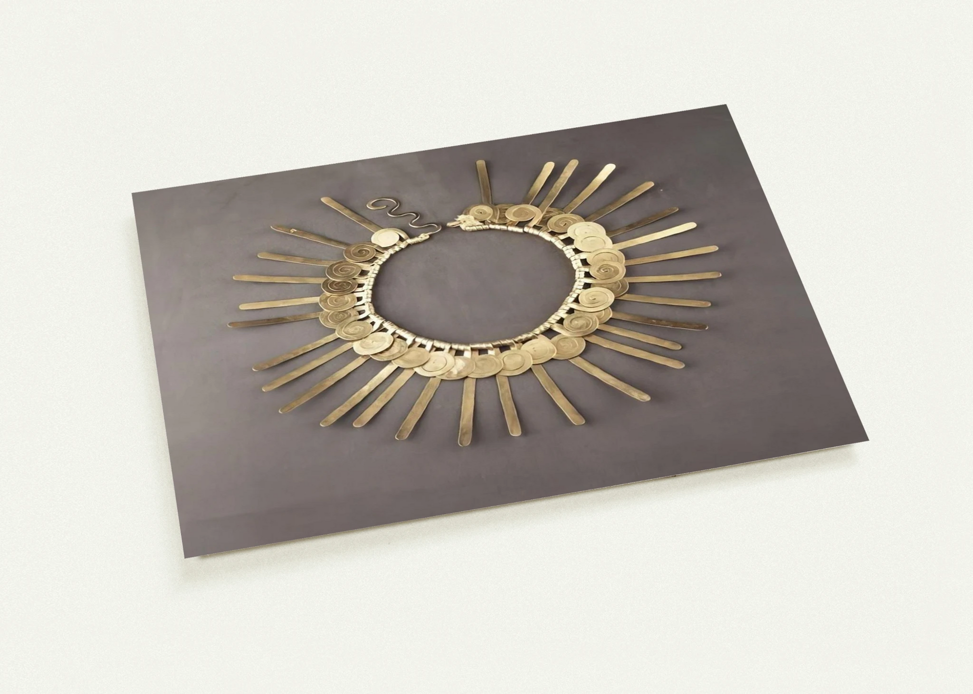 NECKLACE 1937 By Alexander Calder Pack of 10 Post Cards | Alexander Calder Post Cards | A6 (10.5 x 14.8 cm) - 4.1 x 5.8 inches