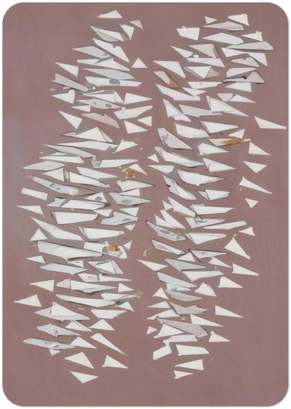 Light Vertical - 2006 By Robert Goodnough Pack of 10 Post Cards | Robert Goodnough Post Cards | A6 (10.5 x 14.8 cm) - 4.1 x 5.8 inches