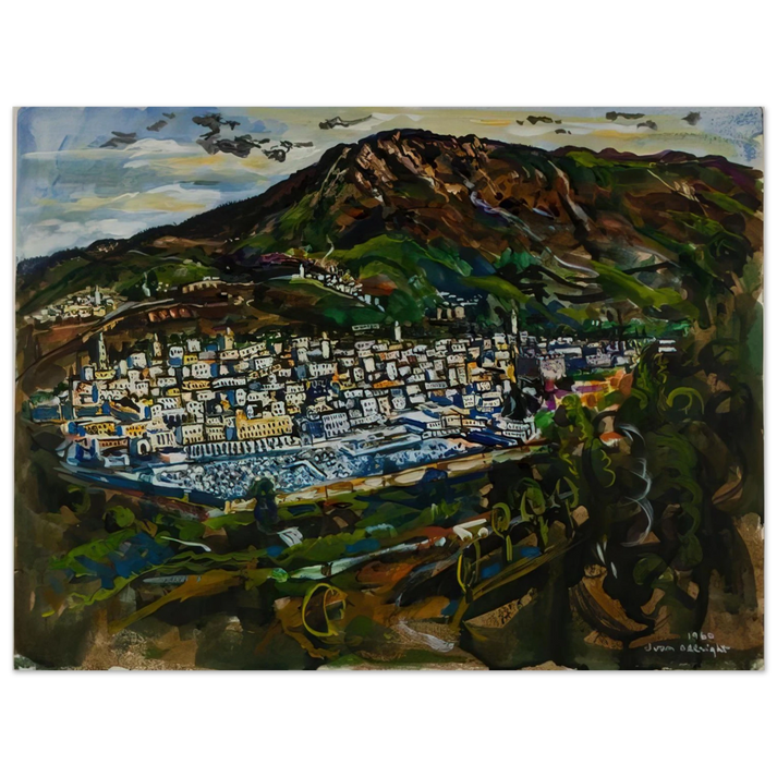 Ivan Albright - FEZ MOROCCO 1960  75x100 cm / 30x40inches Fine Art Poster