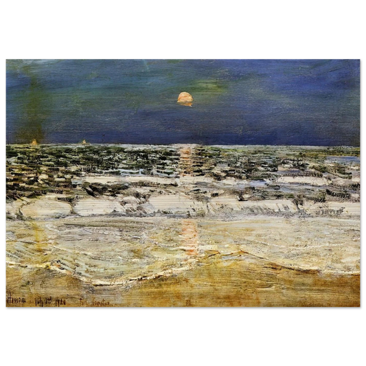 East Hampton - Childe Hassam Brushed Aluminum Print - 70x100 cm / 28x40 inches | Childe Hassam Aluminum Print | Childe Hassam Prints