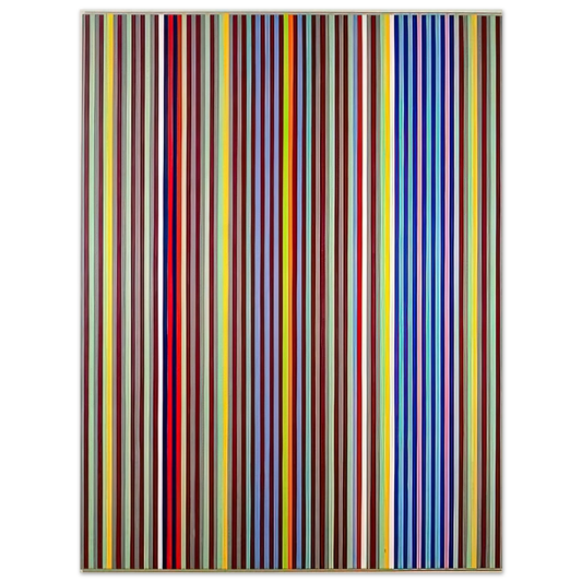 Gene Davis - Untitled P280 - 1967 Fine Art Poster - Default Title