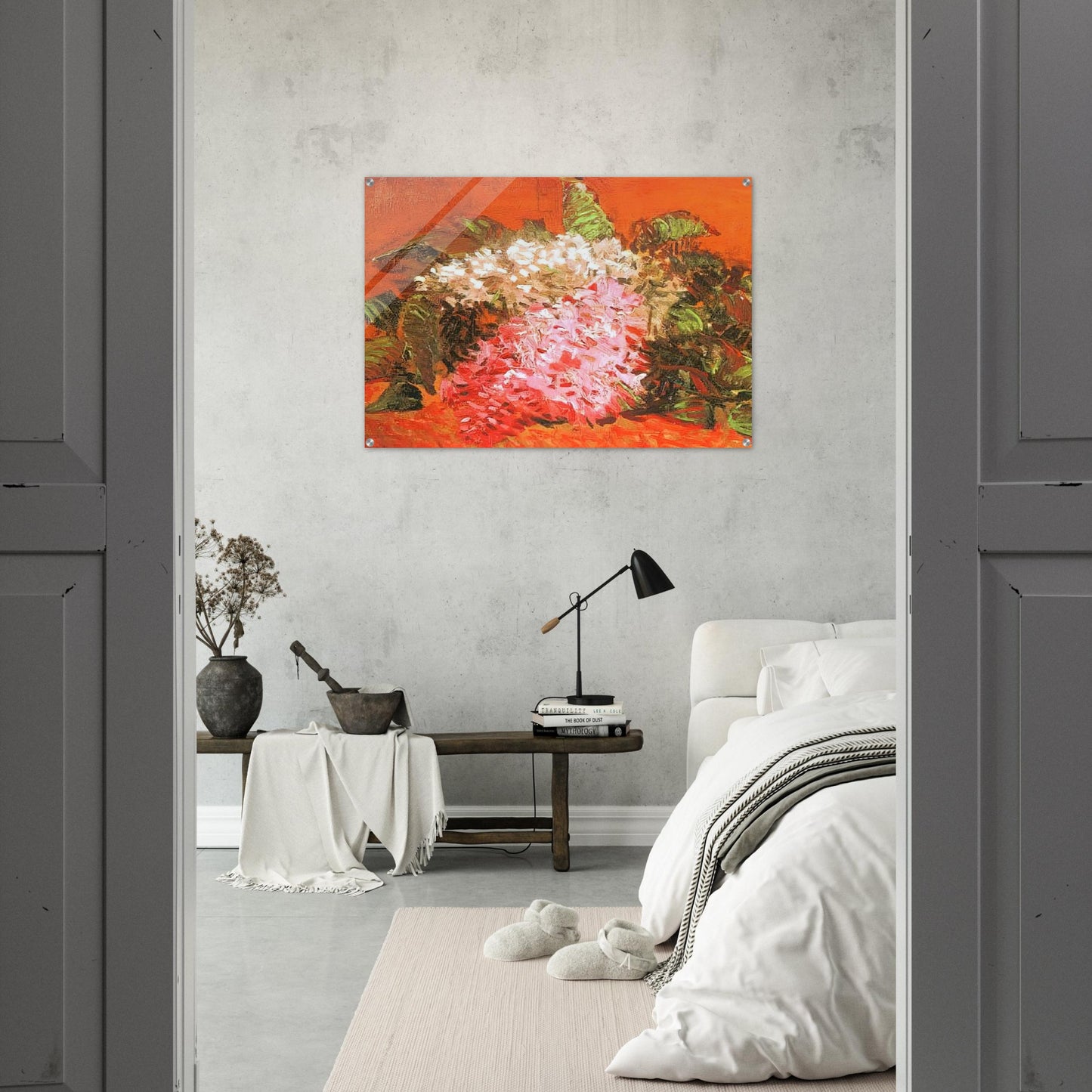 Lilacs - Vincent van Gogh Acrylic Print - 70x100 cm / 28x40″ inches