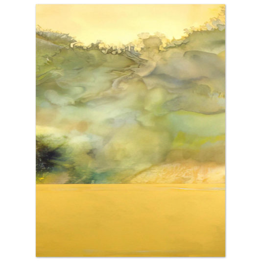 Ronnie Landfield - Elijah - 1969 Fine Art Poster - Default Title