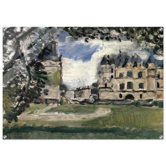 CHATEAU DE CHENONCEAUX 1917 - Henri Matisse Acrylic Print - 70x100 cm / 28x40″ inches | Henri Matisse Wall Art | Henri Matisse Prints