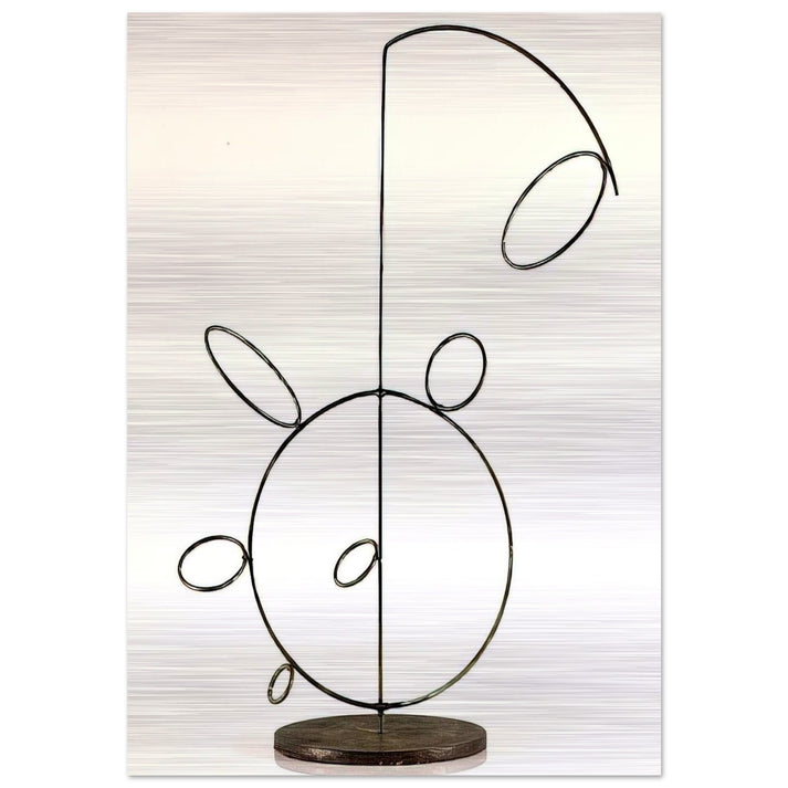 Stabile - 1954 1 - Lolo Soldevilla Brushed Aluminum Print - 70x100 cm / 28x40 inches | Lolo Soldevilla Aluminum Print | Lolo Soldevilla Prints
