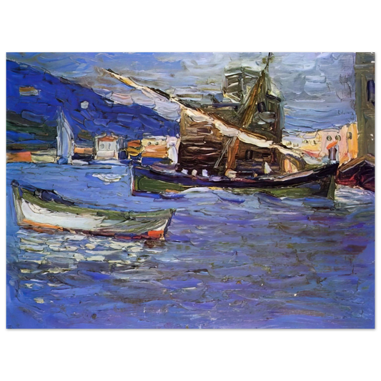 Wassily Kandinsky - RAPALLO GRAUER DAY 1905 Fine Art Poster - Default Title