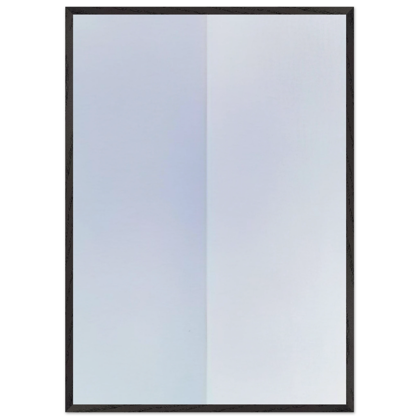 Homage to Newman II - 1979 - Gene Davis Framed Art Print – Black Wooden Frame - Default Title - -Framed Art Print