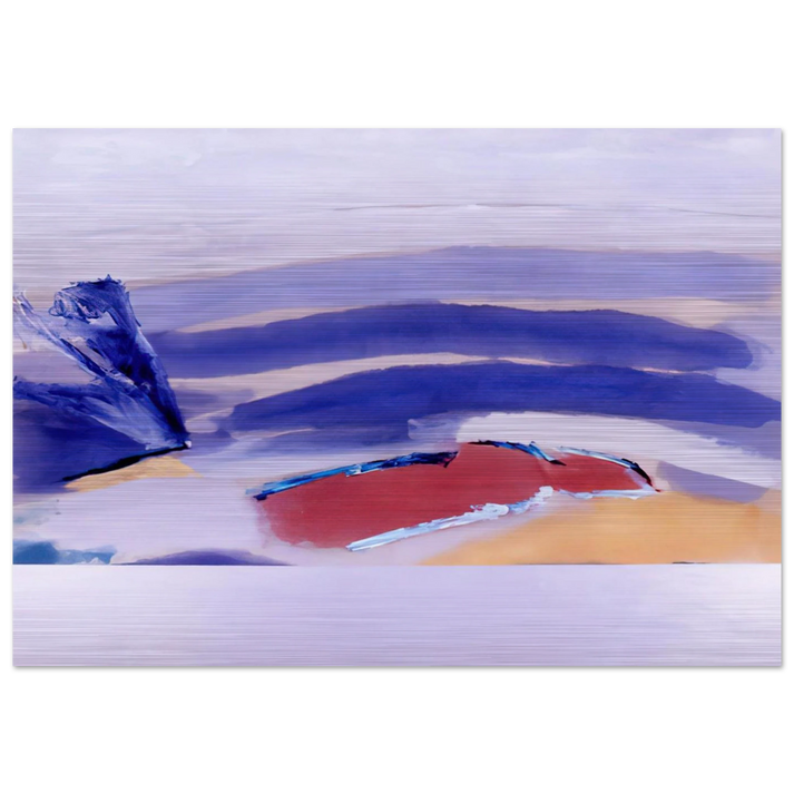 The Spaniard For Picasso - 1980 - Ronnie Landfield Brushed Aluminum Print - 70x100 cm / 28x40 inches | Ronnie Landfield Aluminum Print | Ronnie Landfield Prints