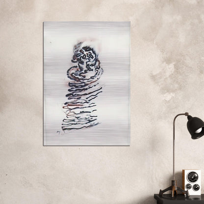 Untitled - 1970 - Henri Michaux Brushed Aluminum Print - 70x100 cm / 28x40 inches | Henri Michaux Aluminum Print | Henri Michaux Prints