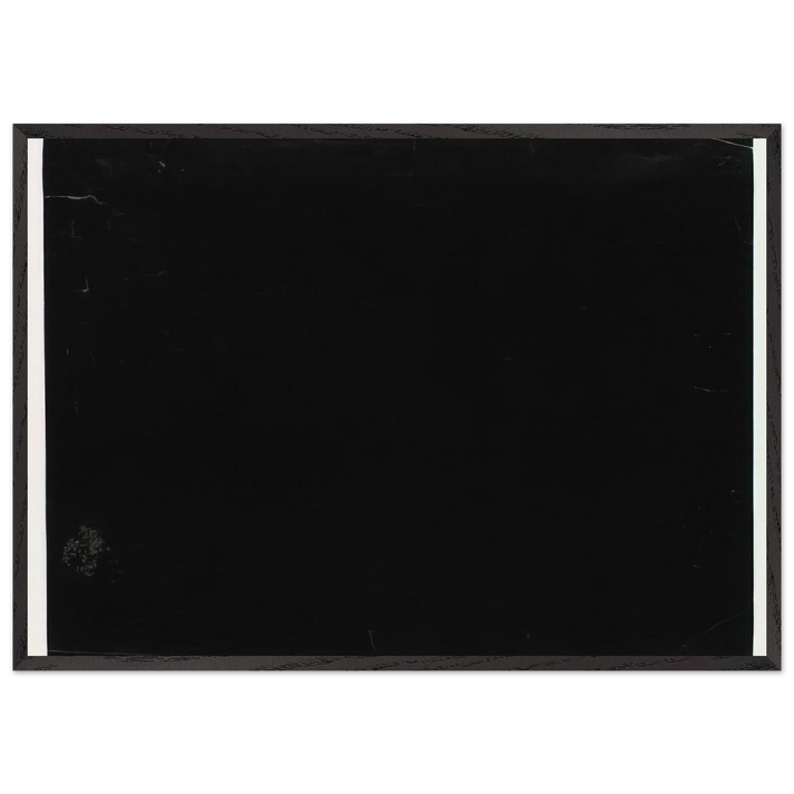 Black - Ellsworth Kelly 70x100 cm / 28x40 inches Framed Art Print – Black Wooden Frame