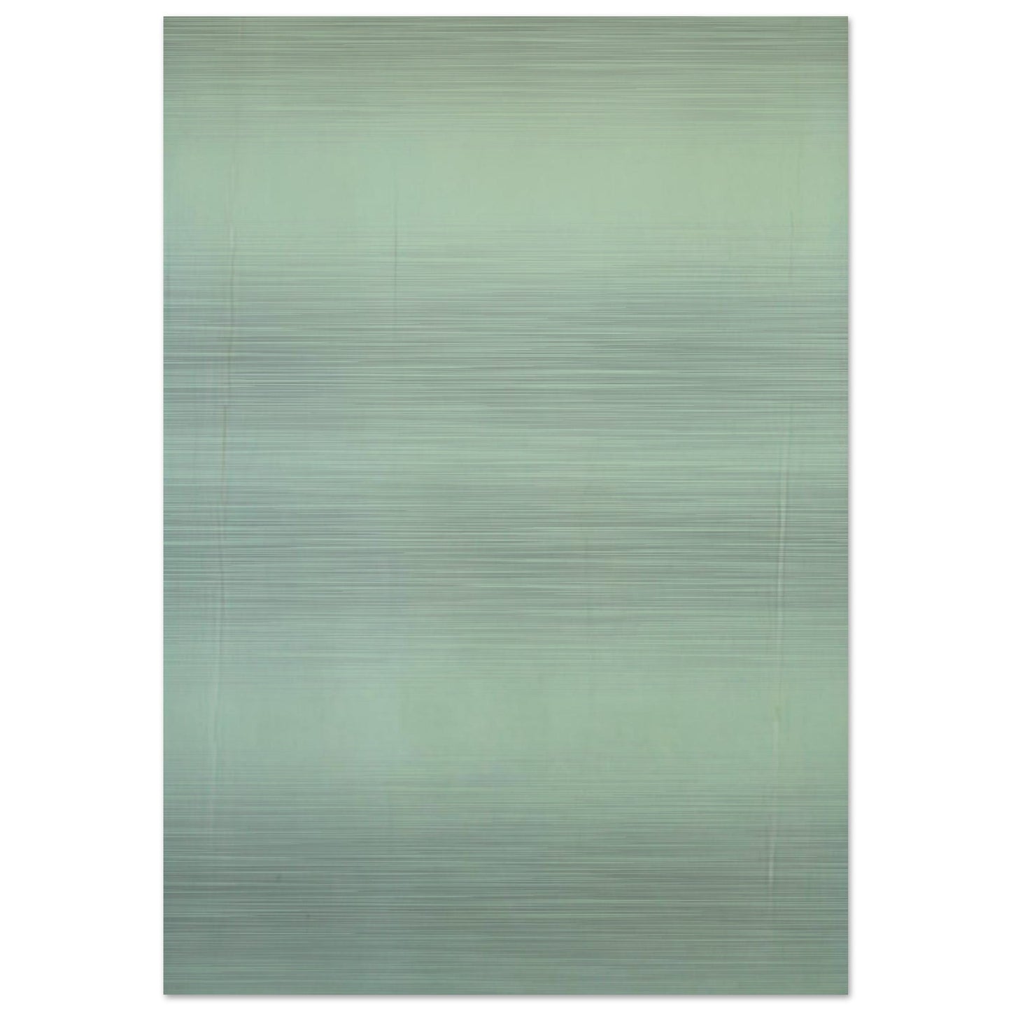 Transparent Green Sun-Box - 1970 - Theodoros Stamos Brushed Aluminum Print - 70x100 cm / 28x40 inches | Theodoros Stamos Aluminum Print | Theodoros Stamos Prints