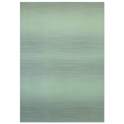 Transparent Green Sun-Box - 1970 - Theodoros Stamos Brushed Aluminum Print - 70x100 cm / 28x40 inches | Theodoros Stamos Aluminum Print | Theodoros Stamos Prints
