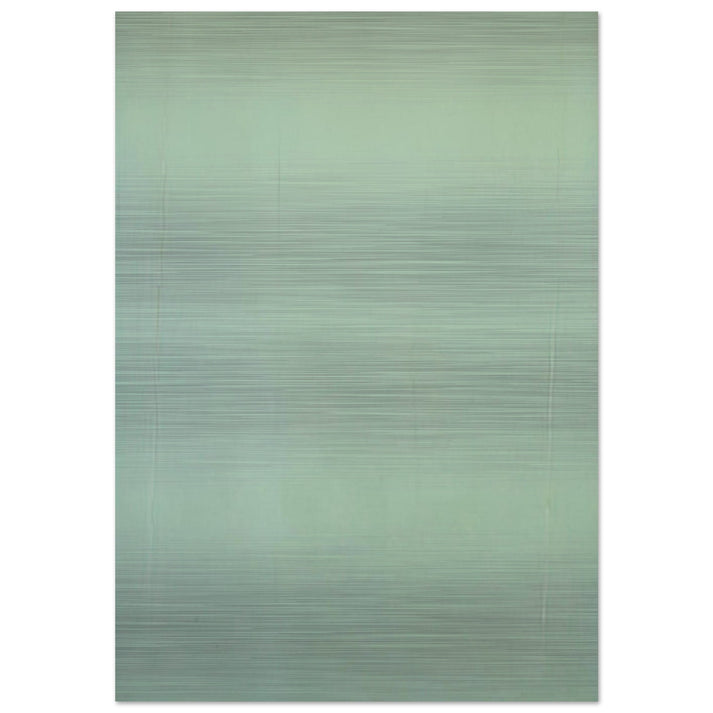 Transparent Green Sun-Box - 1970 - Theodoros Stamos Brushed Aluminum Print - 70x100 cm / 28x40 inches | Theodoros Stamos Aluminum Print | Theodoros Stamos Prints