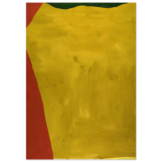 Helen Frankenthaler - Blessing of the Fleet - 1969 Wall art - 13x18 cm / 5x7 inches - Fine Art Poster - -
