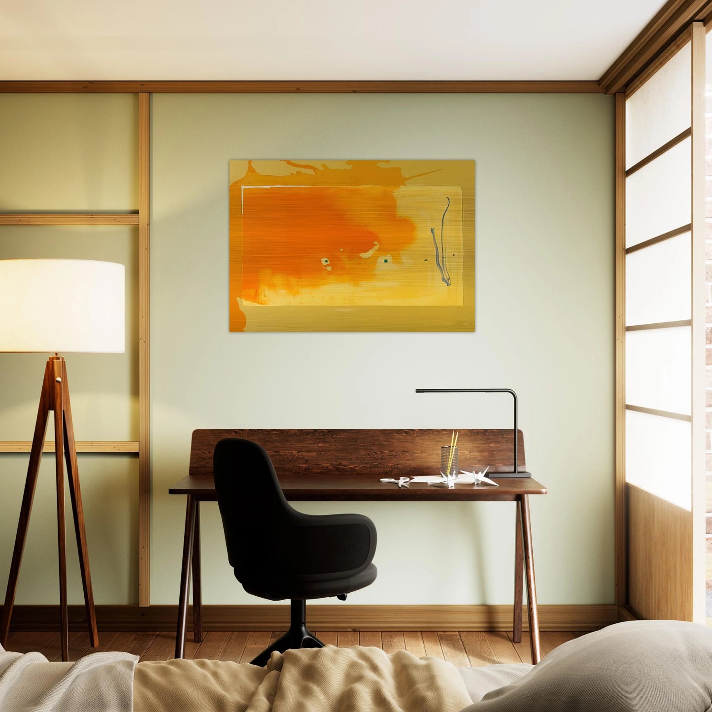 Bilbao - 1998 - Helen Frankenthaler Brushed Aluminum Print - 70x100 cm / 28x40 inches | Helen Frankenthaler Aluminum Print | Helen Frankenthaler Prints