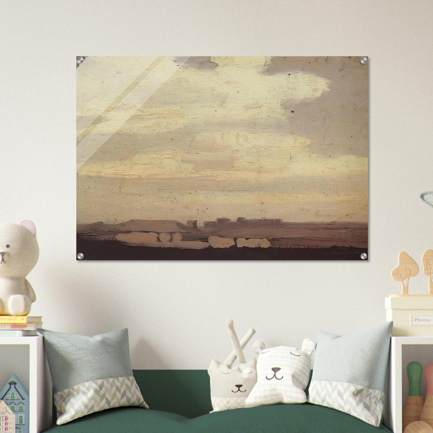 Clouds - Arkhyp Kuindzhi Acrylic Print - 70x100 cm / 28x40″ inches | Arkhyp Kuindzhi Wall Art | Arkhyp Kuindzhi Prints