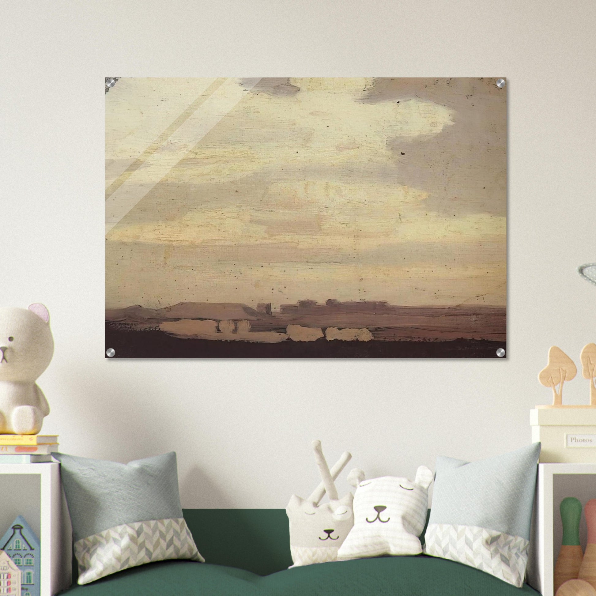 Clouds - Arkhyp Kuindzhi Acrylic Print - 70x100 cm / 28x40″ inches | Arkhyp Kuindzhi Wall Art | Arkhyp Kuindzhi Prints