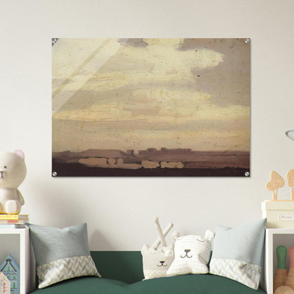 Clouds - Arkhyp Kuindzhi Acrylic Print - 70x100 cm / 28x40″ inches | Arkhyp Kuindzhi Wall Art | Arkhyp Kuindzhi Prints