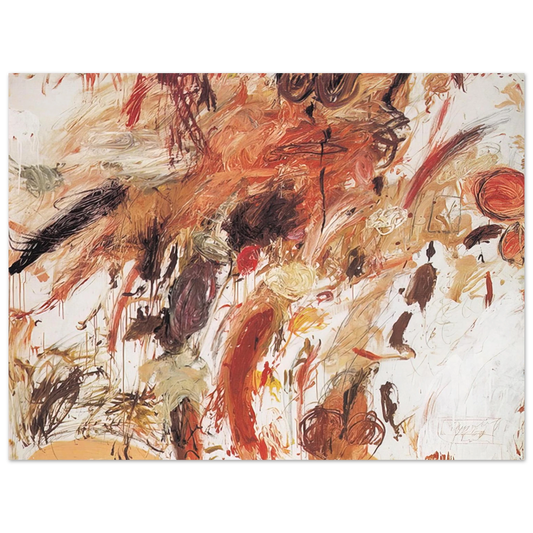 Cy Twombly - Ferragosto V Fine Art Poster - Default Title