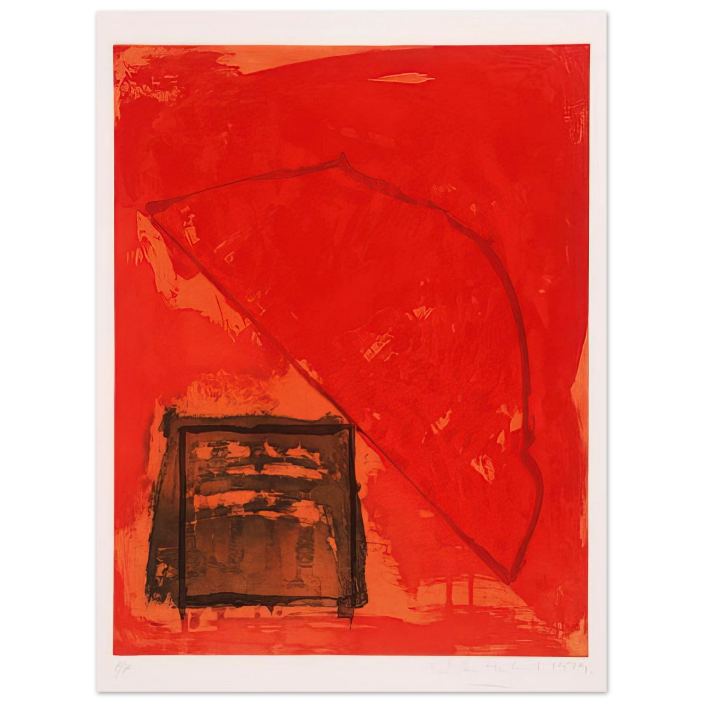 John Hoyland - Trace - 1979 Fine Art Poster - Default Title