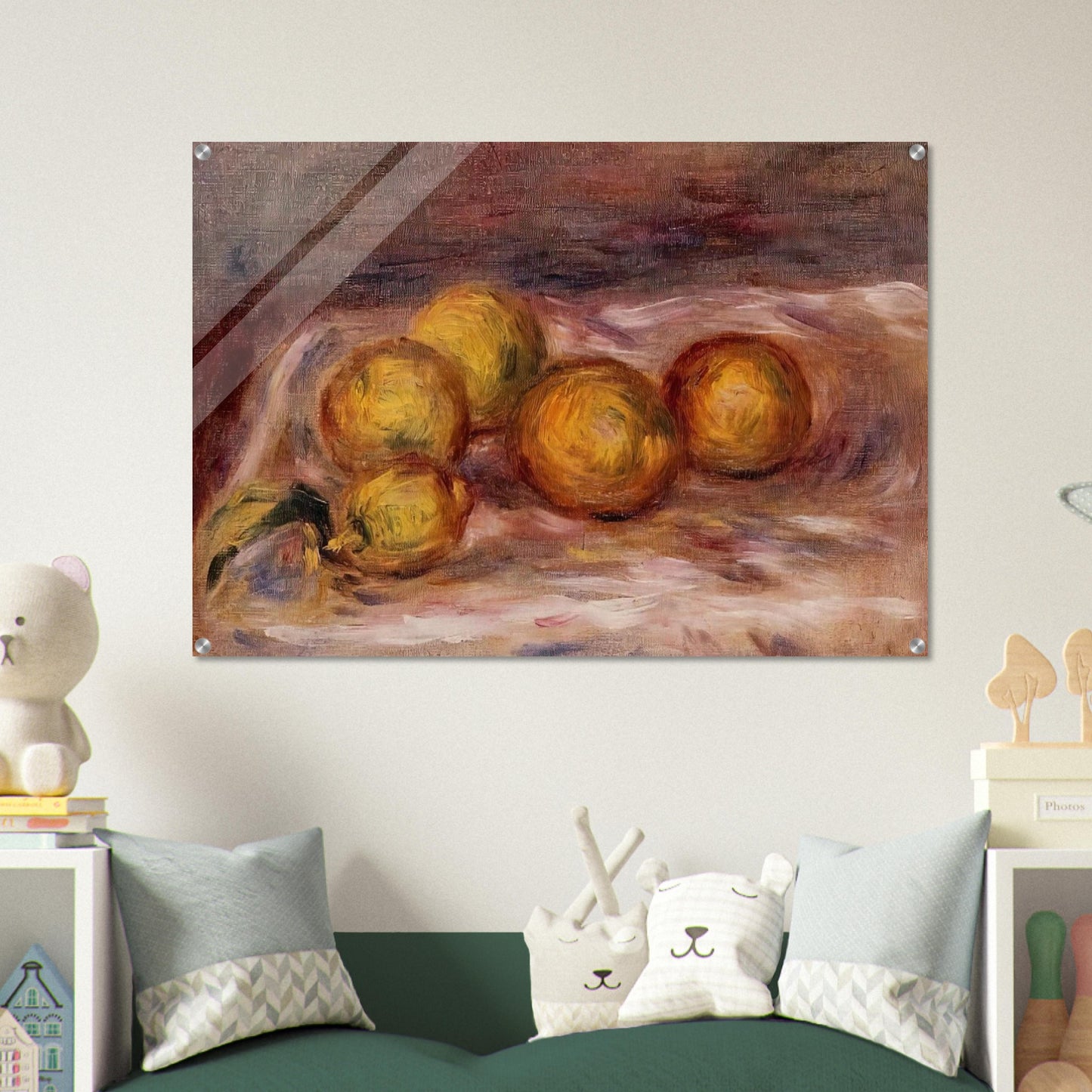 Lemons - Pierre-Auguste Renoir Acrylic Print - 70x100 cm / 28x40″ inches