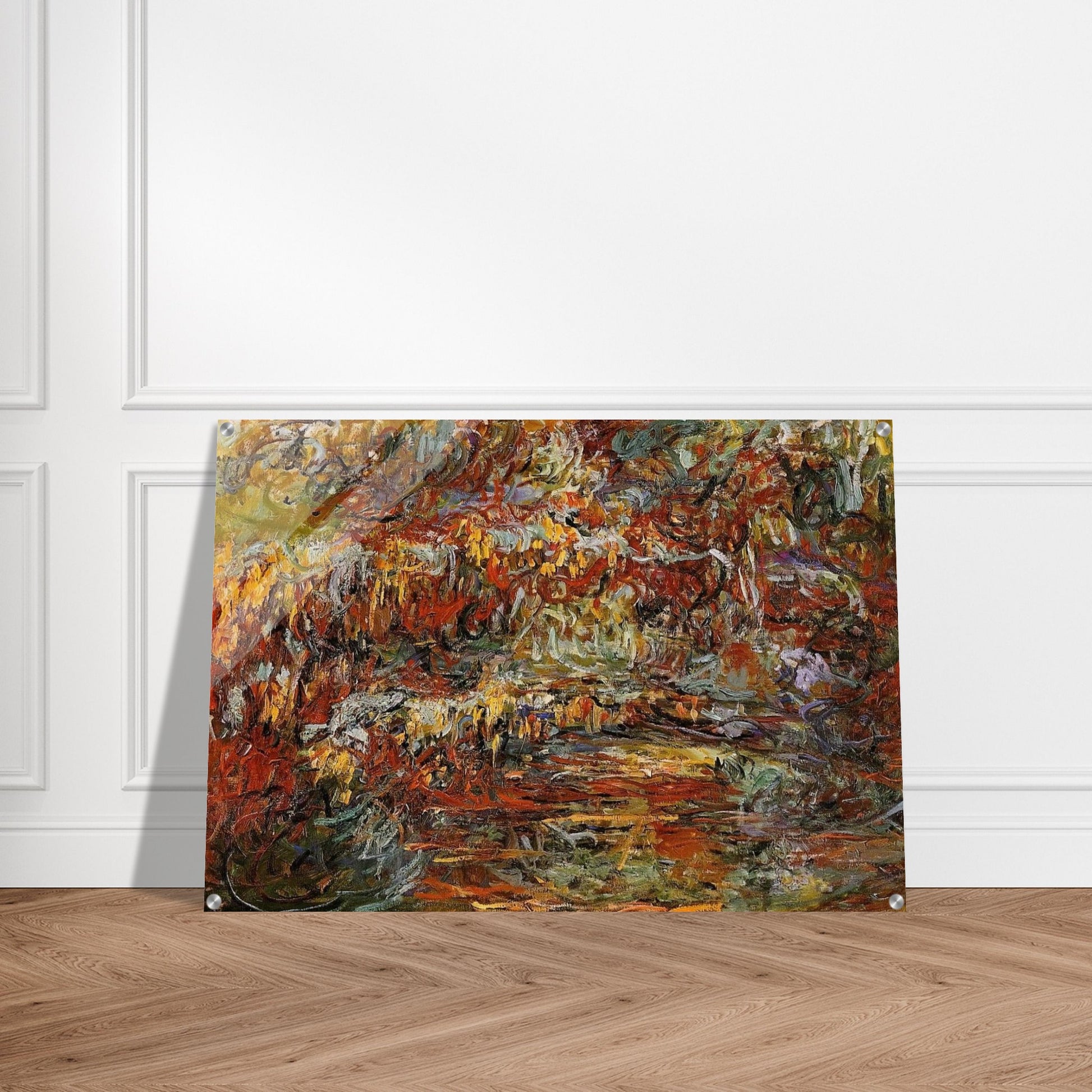 The Japanese Bridge 8 - claude monet Acrylic Print - 70x100 cm / 28x40″ inches | claude monet Wall Art | claude monet Prints