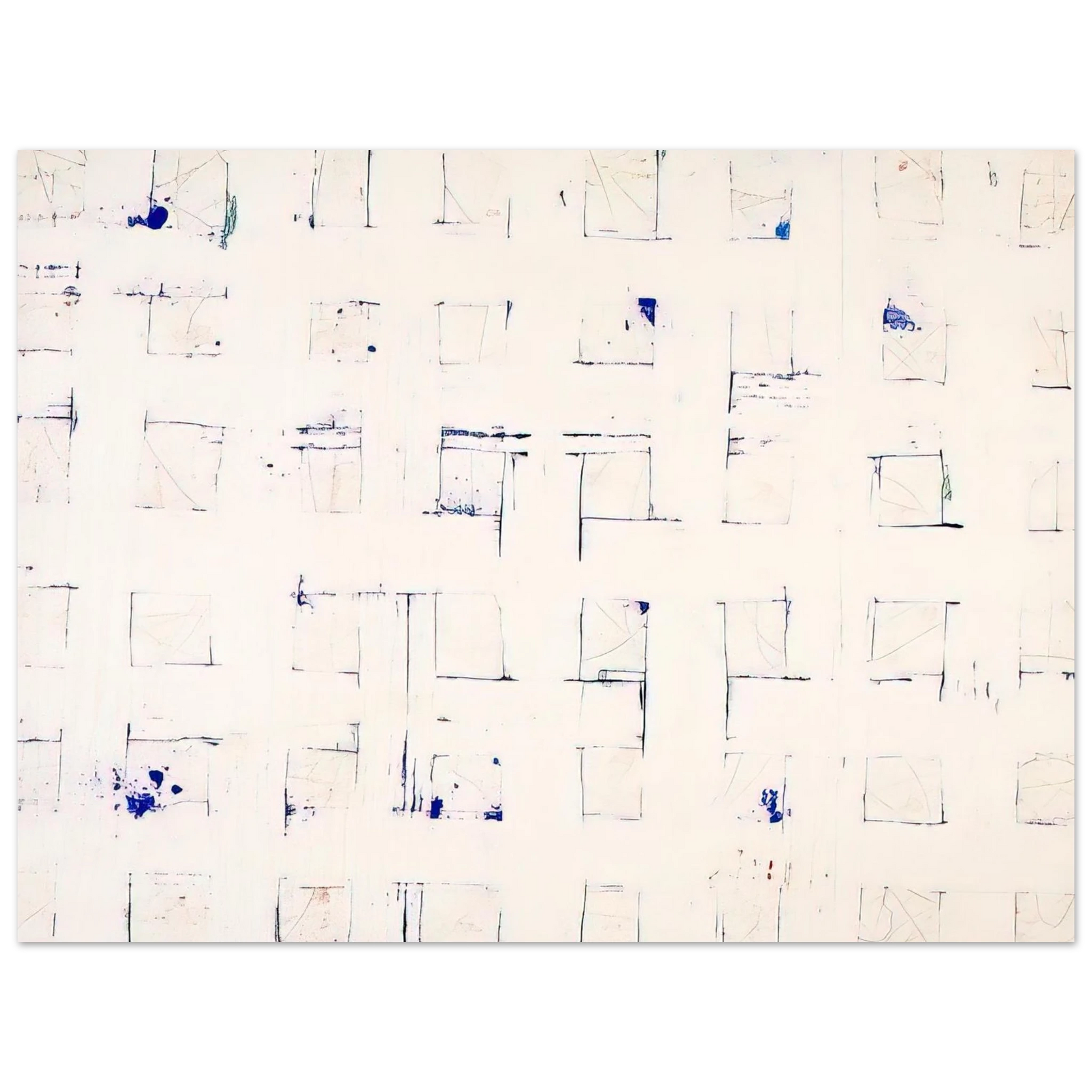 Sam Francis - Untitled  SFM83-338  Fine Art Poster - Default Title