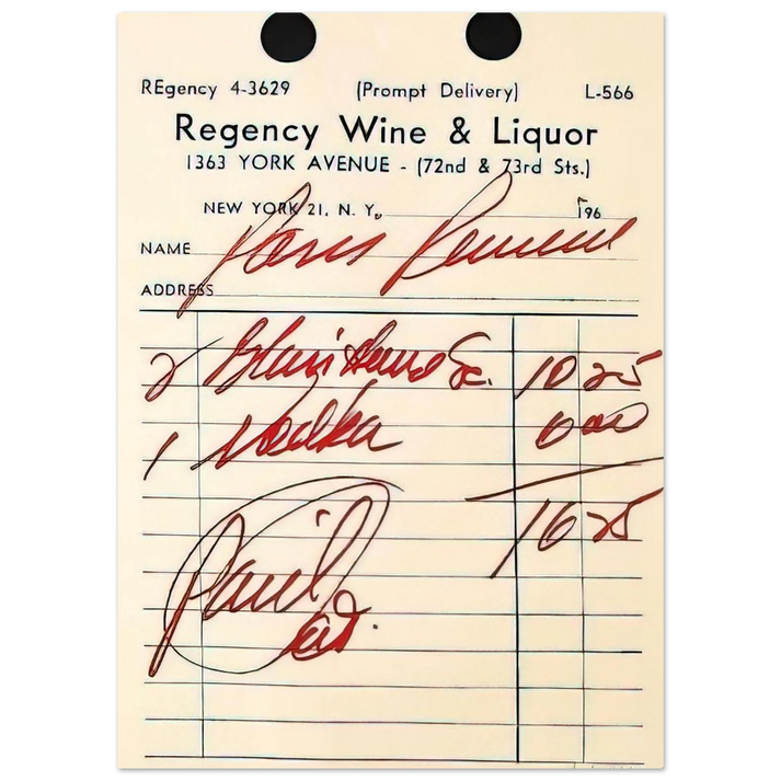 Andy Warhol - Paris Review Poster Fine Art Poster