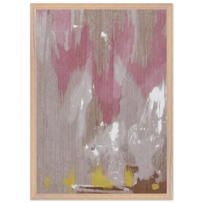 Helen Frankenthaler - Tales of Genji IV - 1998 Wall art - 45x60 cm / 18x24 inches - Premium Wooden Framed Poster With Fine Art Paper-canvas - Black frame