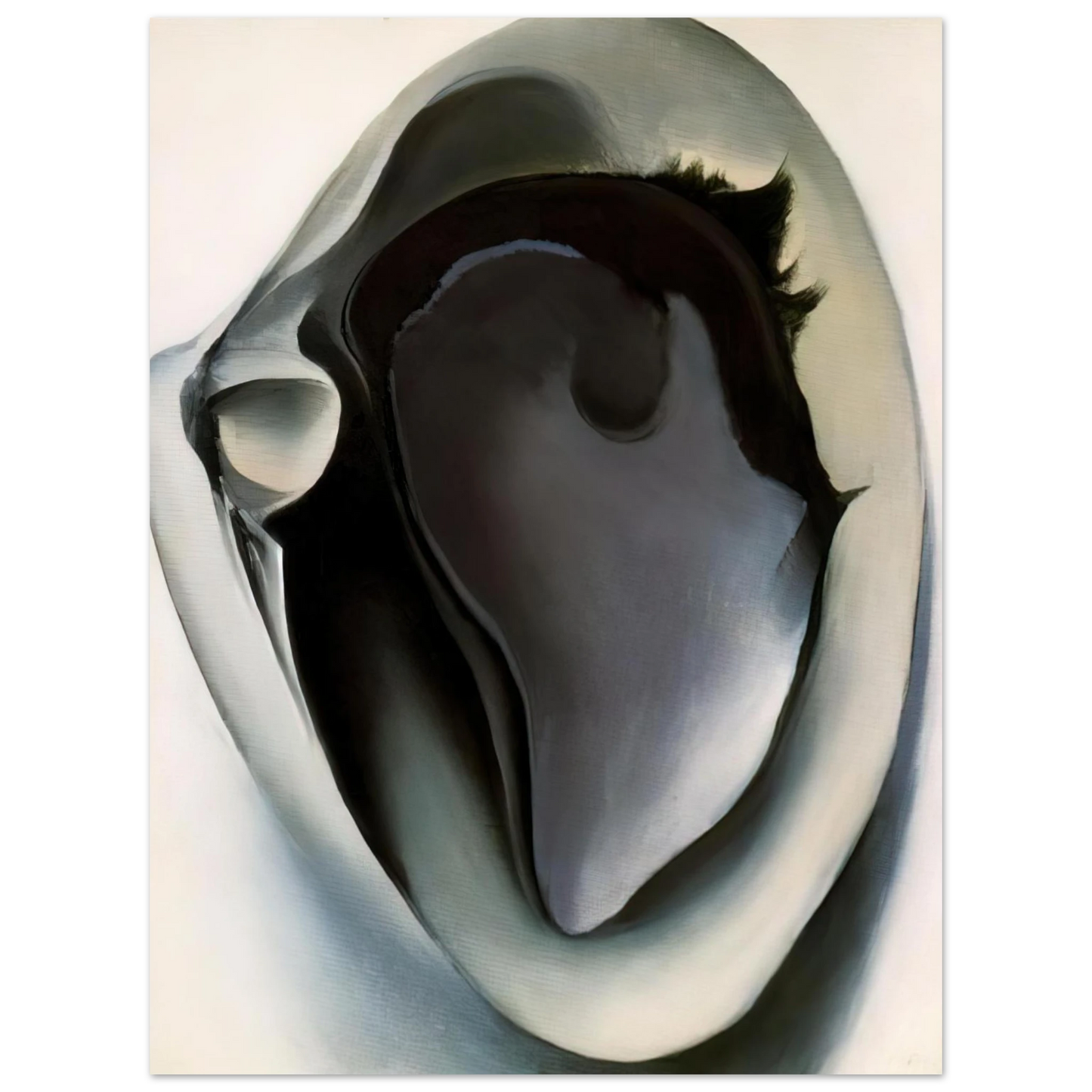 Georgia O'Keeffe - Clam and mussel Fine Art Poster - 13x18 cm / 5x7 inches
