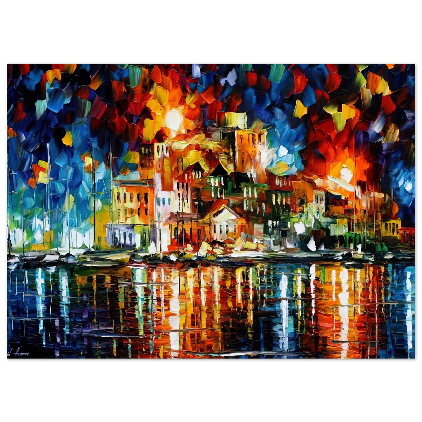 Leonid Afremov - Leonid Afremov Fine Art Poster - 40x60 cm / 16x24 inches