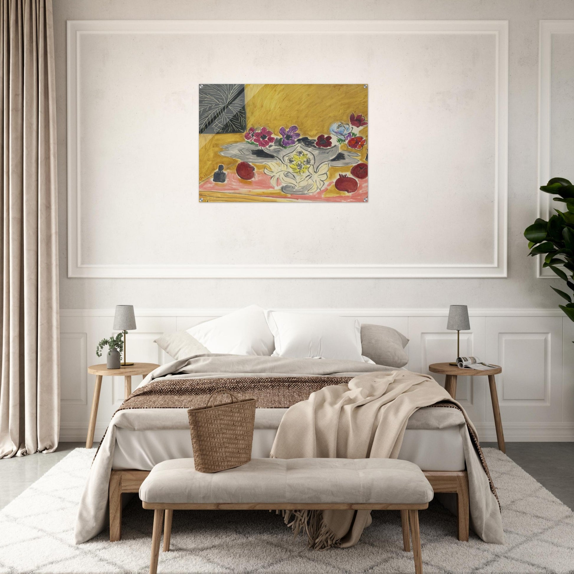 ANEMONES ET GRENADES 1946 - Henri Matisse Acrylic Print - 70x100 cm / 28x40″ inches