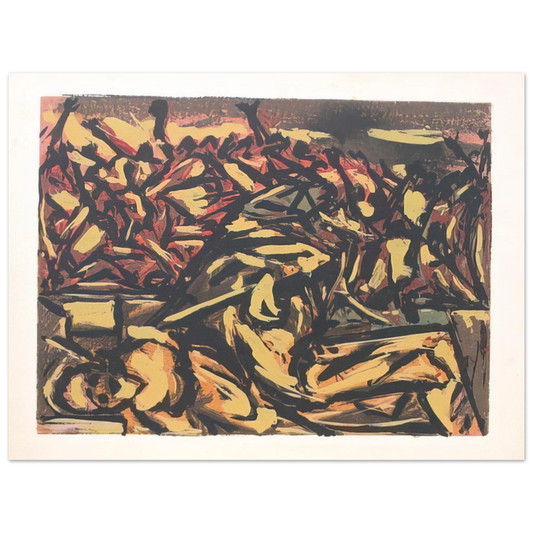 Jackson Pollock - UNTITLED 1941 1 Fine Art Poster - Default Title