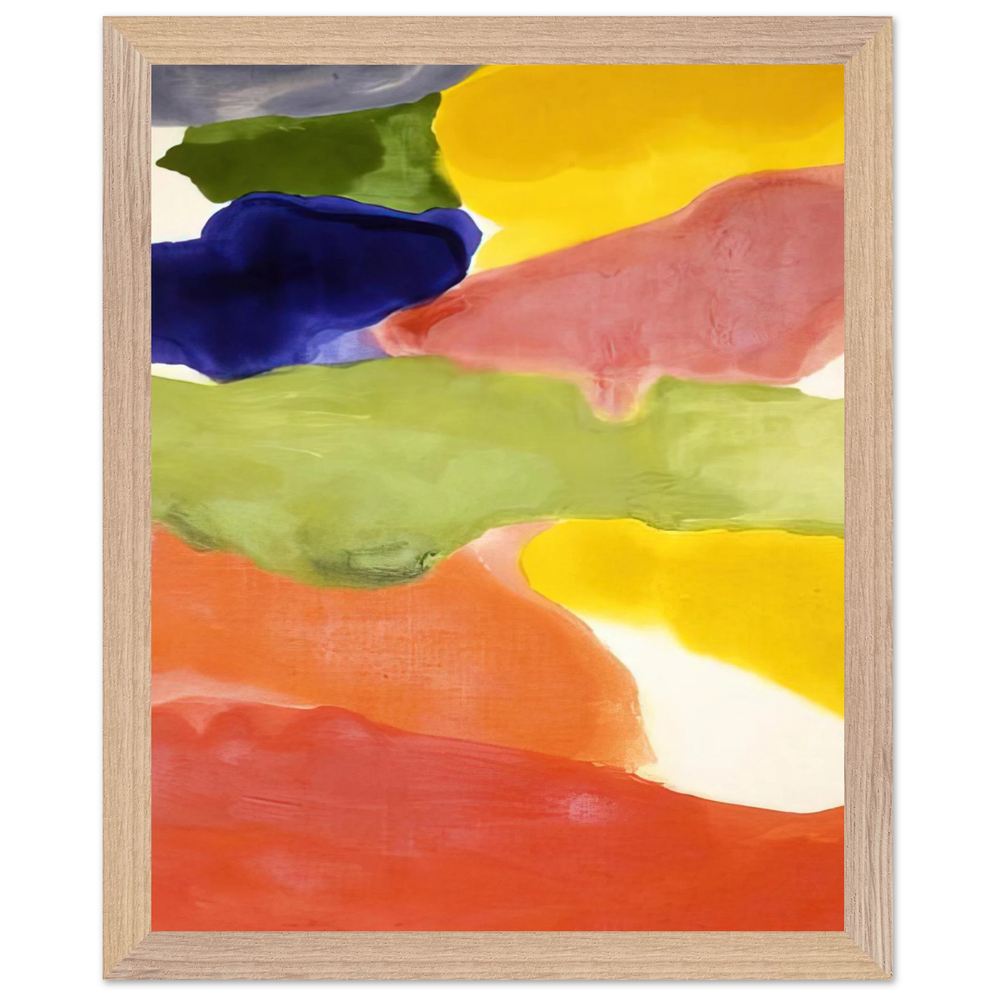 Helen Frankenthaler - Tutti-Fruitti - 1966 Wall art - A2 (42 x 59.4  cm) - Fine Art Poster - -