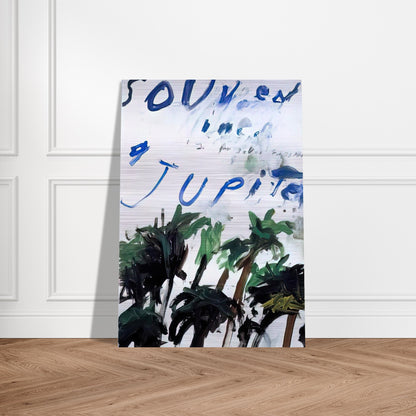 Souvenir - Cy Twombly Brushed Aluminum Print - 70x100 cm / 28x40 inches | Cy Twombly Aluminum Print | Cy Twombly Prints