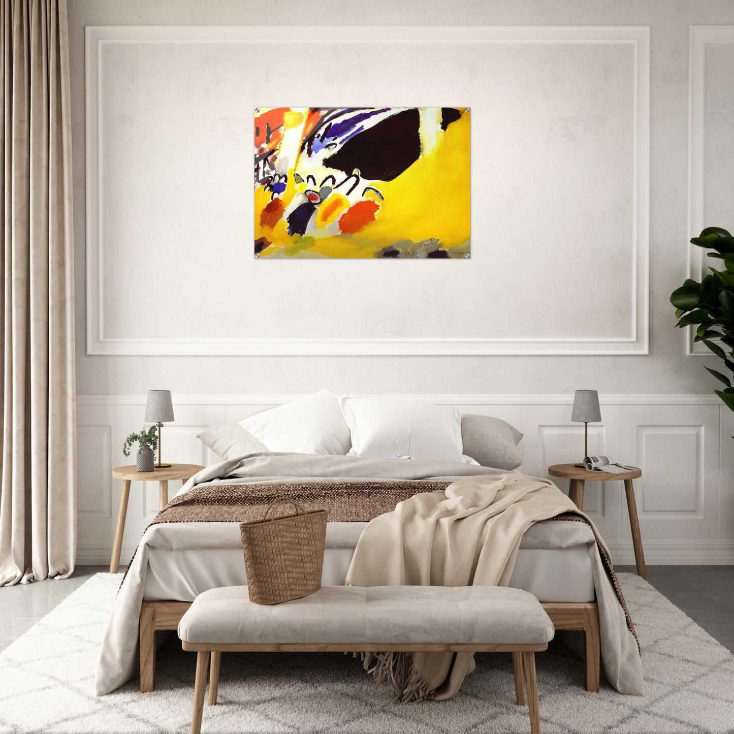 IMPRESSION III CONCERT 1911 - Wassily Kandinsky Acrylic Print - 70x100 cm / 28x40″ inches | Wassily Kandinsky Wall Art | Wassily Kandinsky Prints