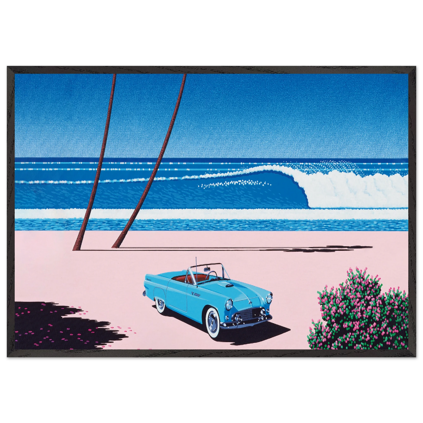 EXHIBITION - Hiroshi Nagai Framed Art Print – Black Wooden Frame - Default Title - -Framed Art Print