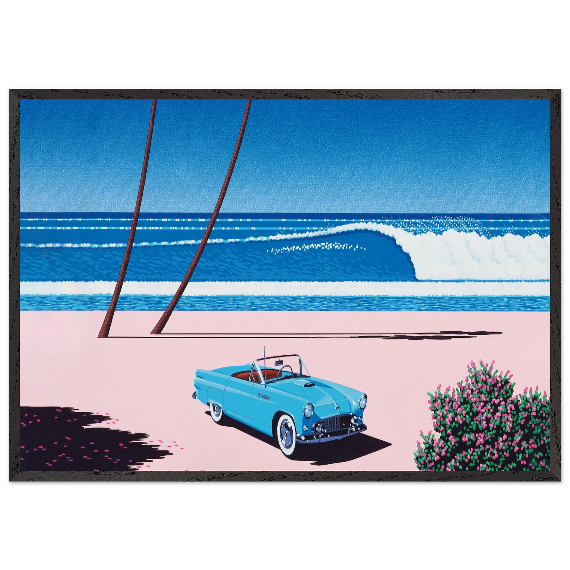 EXHIBITION - Hiroshi Nagai Framed Art Print – Black Wooden Frame - Default Title - -Framed Art Print