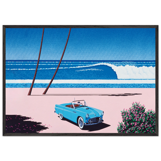 EXHIBITION - Hiroshi Nagai Framed Art Print – Black Wooden Frame - Default Title - -Framed Art Print