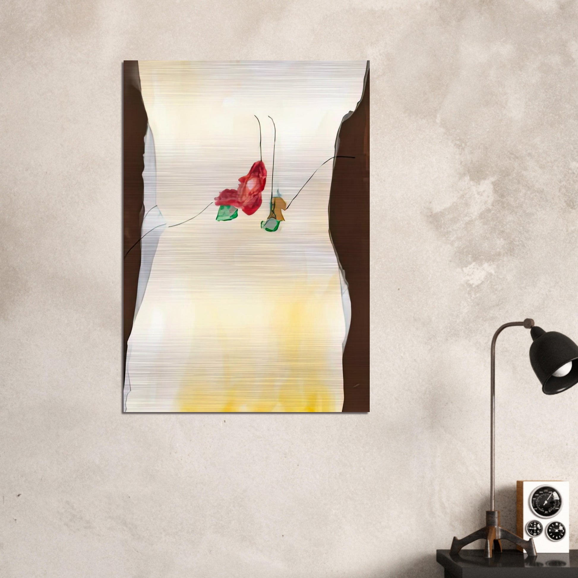 Chill Factor, 1973- - Helen Frankenthaler Brushed Aluminum Print - 70x100 cm / 28x40 inches | Helen Frankenthaler Aluminum Print | Helen Frankenthaler Prints