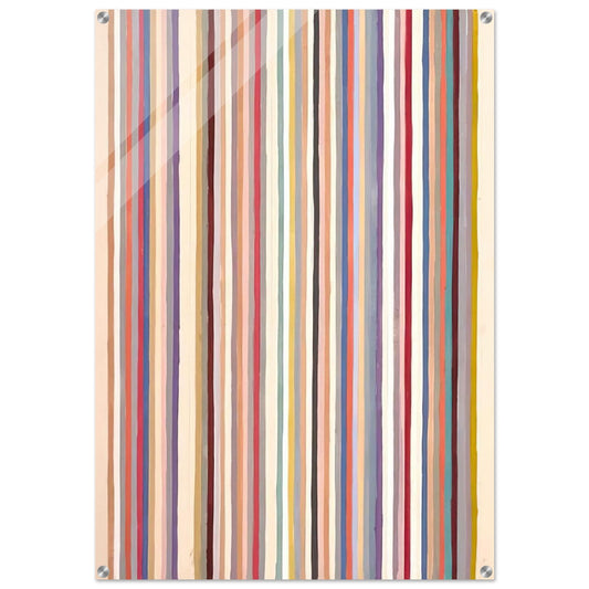 Circus - 1979 - Gene Davis Acrylic Print - 70x100 cm / 28x40″ inches | Gene Davis Wall Art | Gene Davis Prints