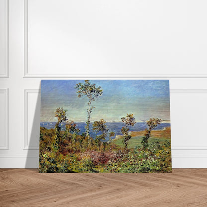 The Fonds at Varengeville - claude monet Brushed Aluminum Print - 70x100 cm / 28x40 inches | claude monet Aluminum Print | claude monet Prints